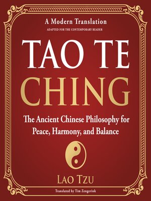 cover image of Tao Te Ching